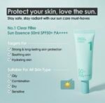 NUMBUZin No .1 clear Filter sun essence SPF 50+PA ++++: – Image 3
