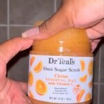 🌿 Dr Teal’s – Gommage au Sucre Karité, Agrumes & Vitamine C