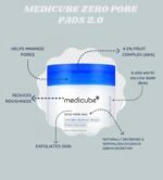 💧 MEDICUBE Zero Pore 2.0 Pads — Exfoliants & Réducteurs de Pores – Image 3