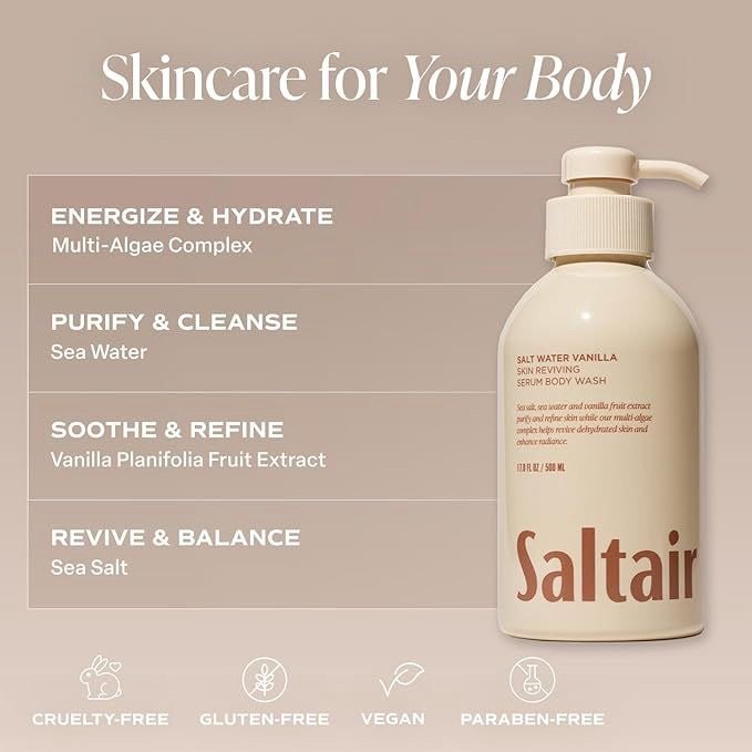 img_4058 🌊 Saltair – Gel Sérum Douche Revitalisant “Salt Water Vanilla” – Image 1
