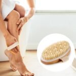Brosse de Massage et Exfoliation à Sec – Poils Naturels & Picots de Massage – Image 5