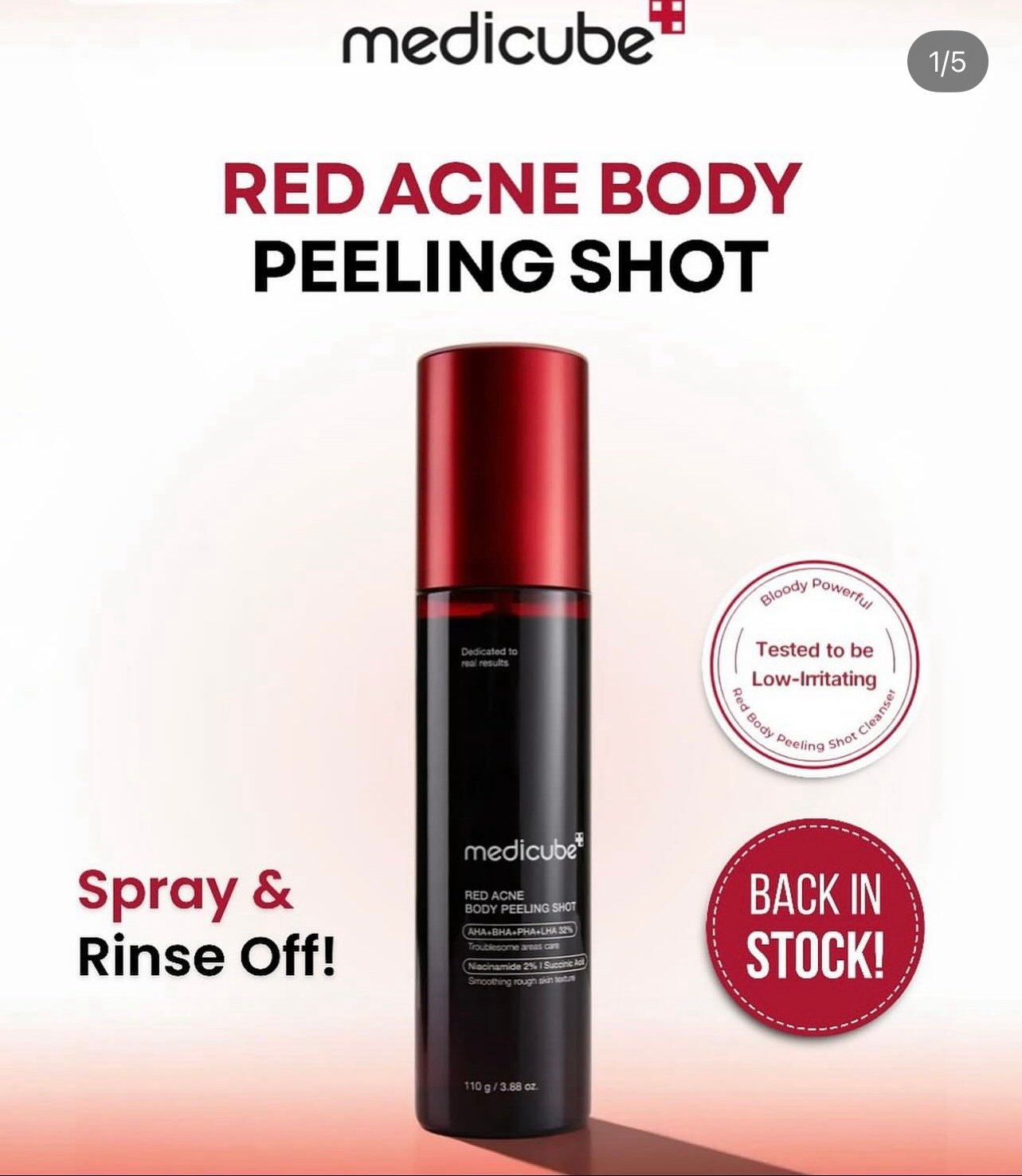 screenshot-123 đ´ Medicube â Red Acne Body Peeling Shot Cleanser â Image 1