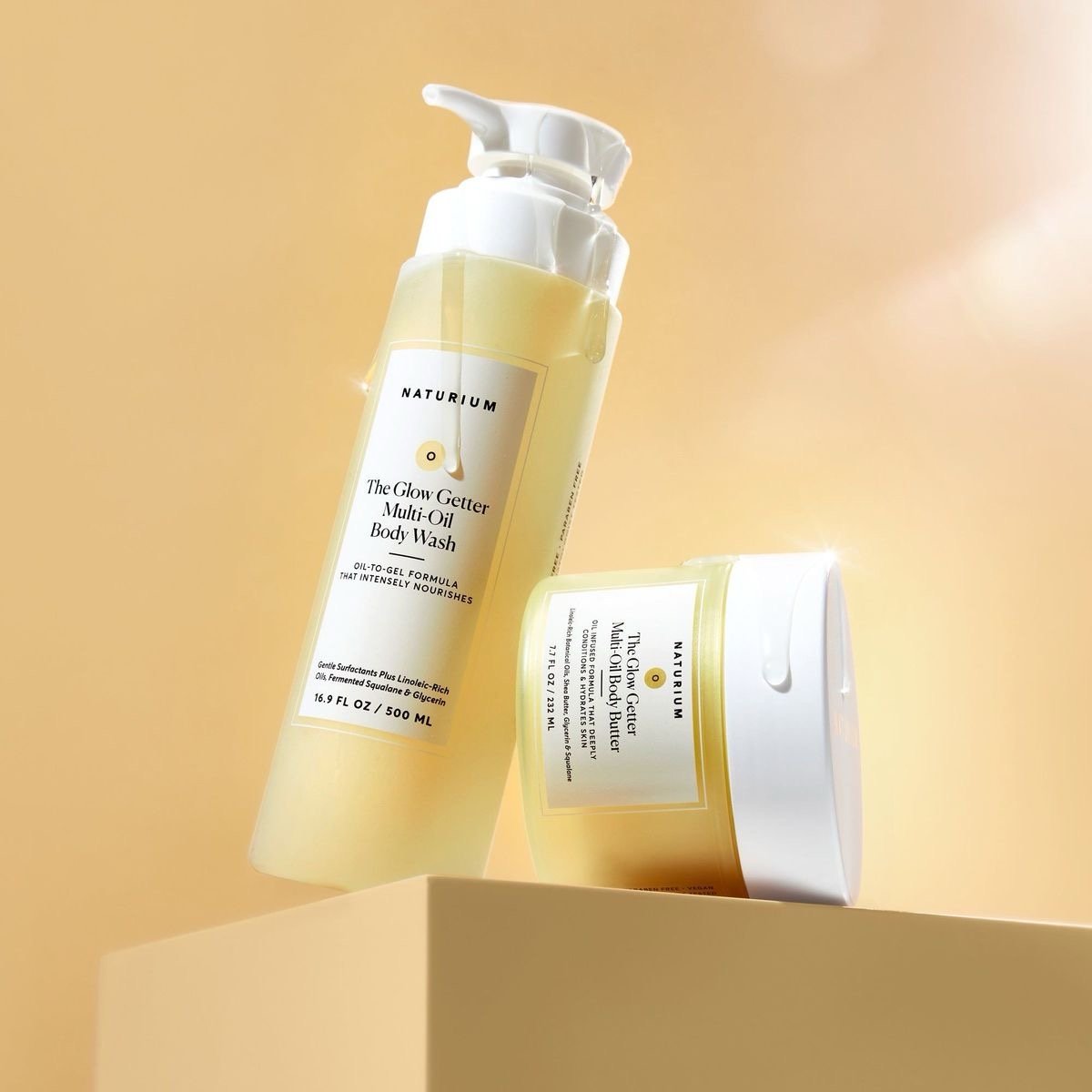 ✨ Duo Glow Getter Naturium – Peau douce, nourrie & lumineuse ✨