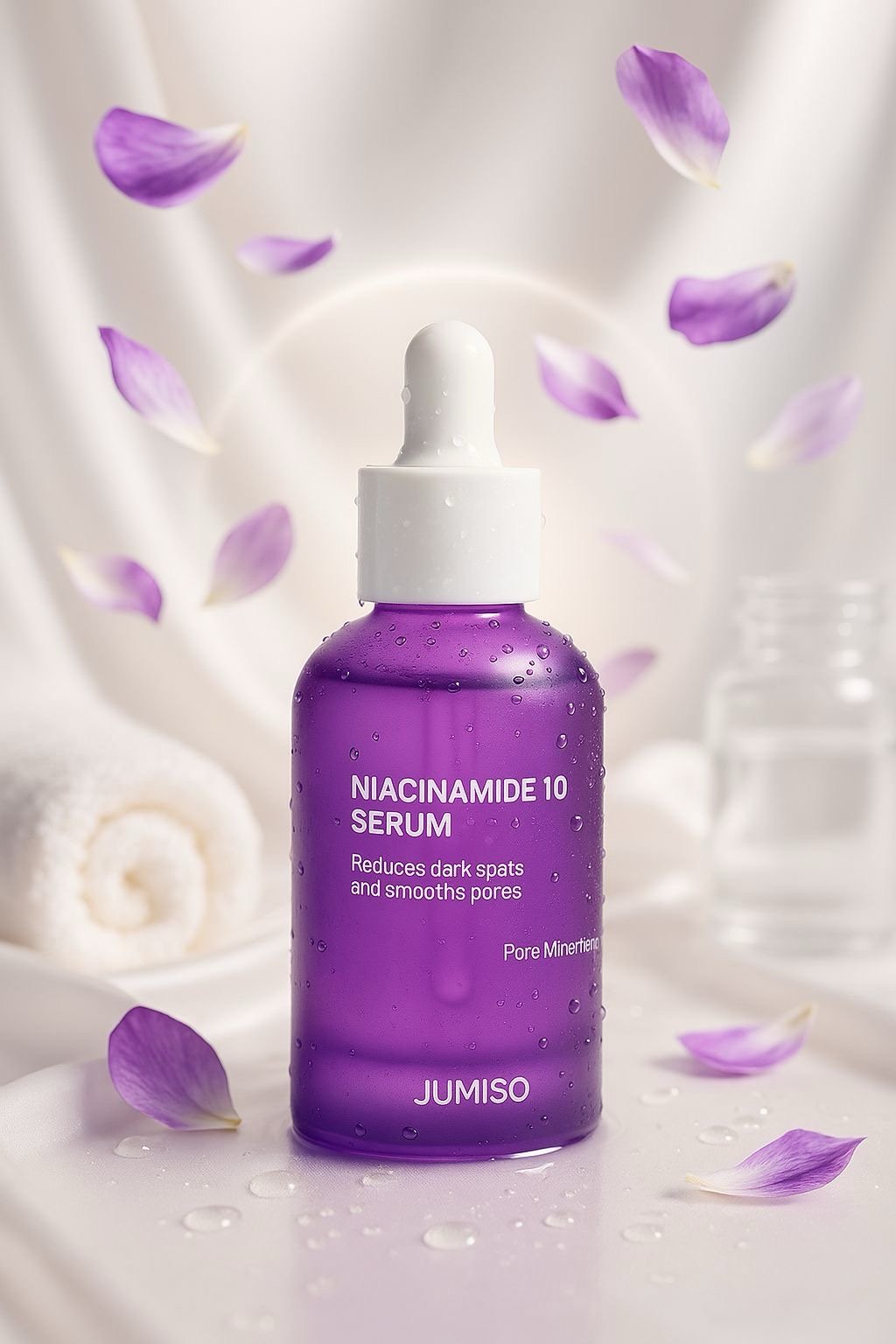 JUMISO – Niacinamide 10 Serum:
Sérum illuminateur & perfecteur de teint – 40 ml