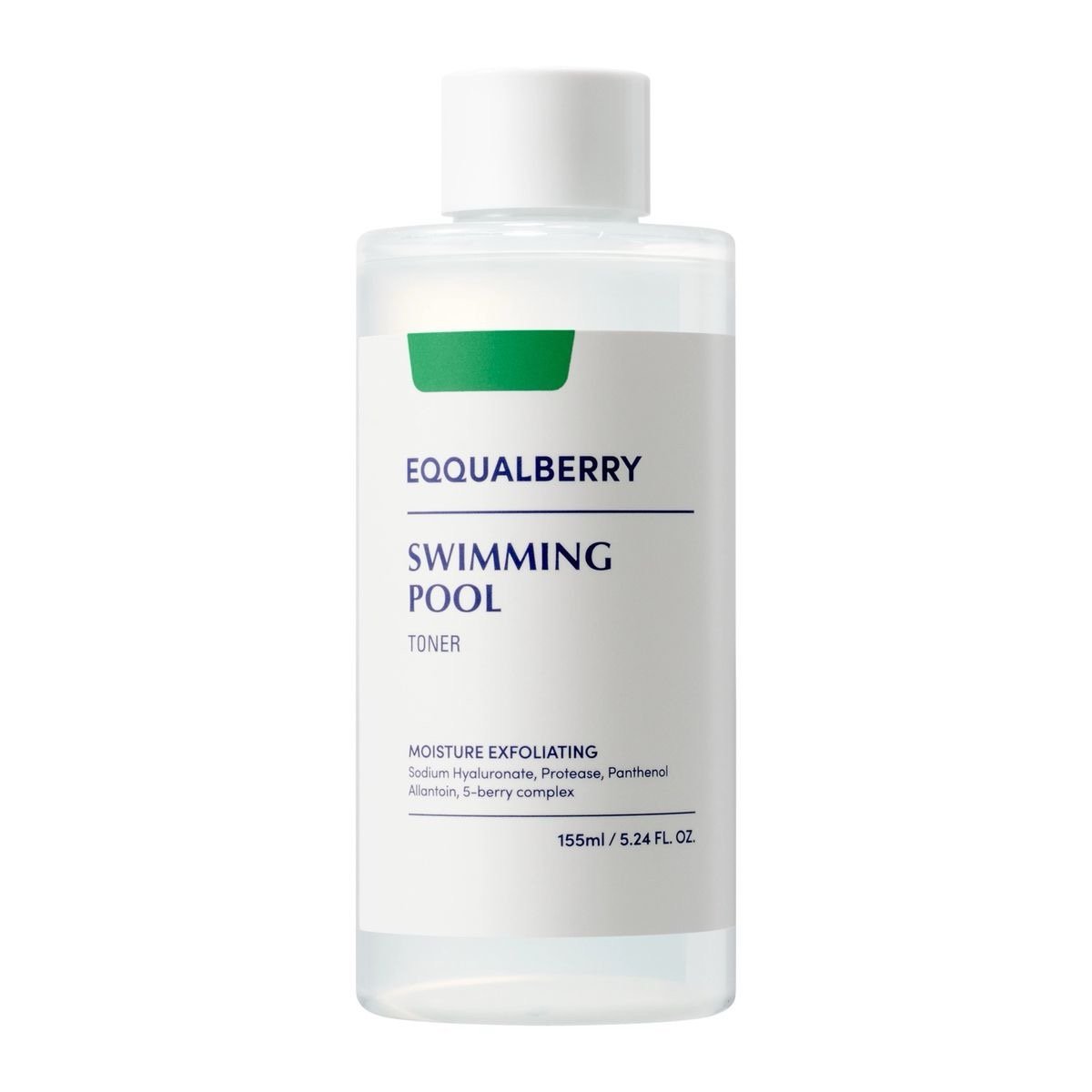 EQQUALBERRY – Swimming Pool Toner
Lotion tonique hydratante & exfoliante douce – 155 ml