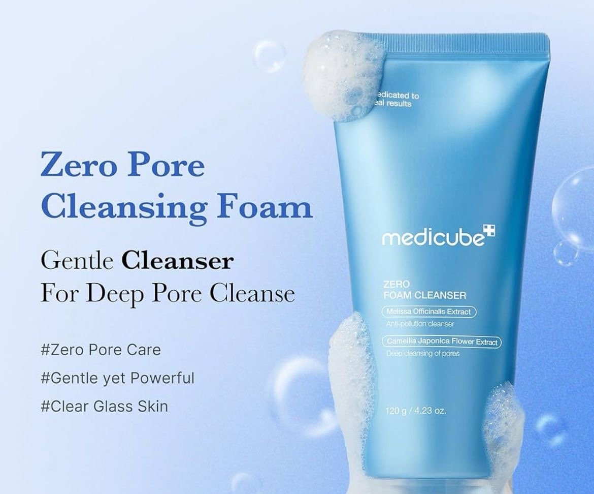img_5757-2 MEDICUBE – Zero Foam Cleanser
Mousse Nettoyante Anti-Pores
120 g – Image 1