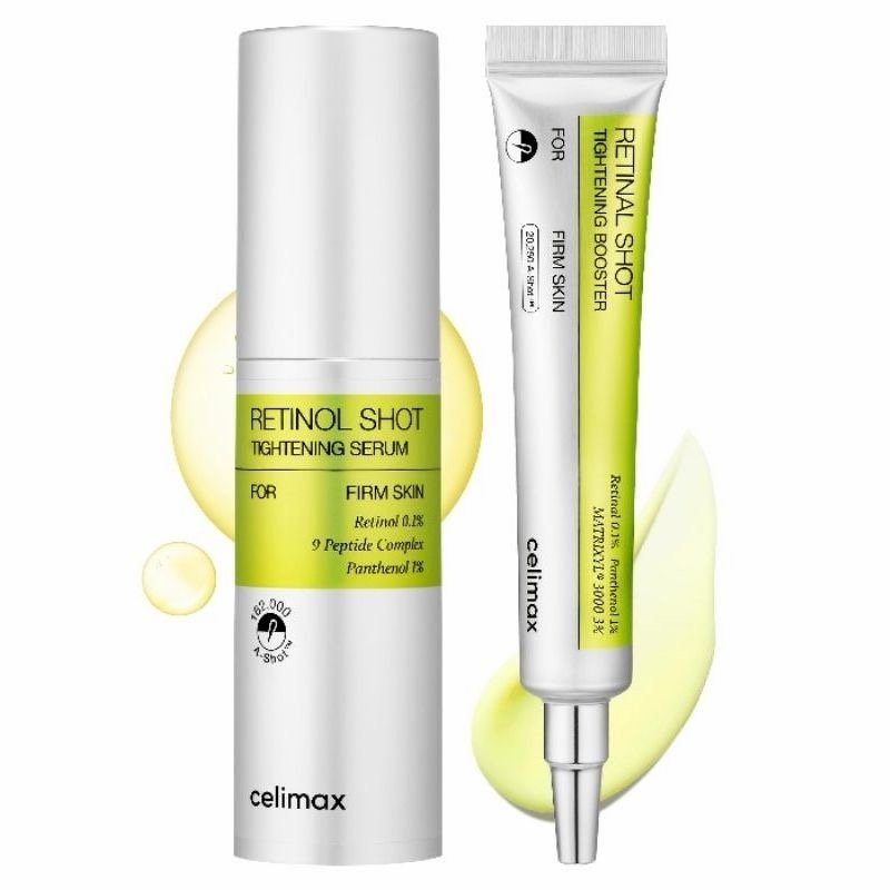 ✨ Duo Retinol Shot Celimax – Fermeté & Jeunesse de la Peau ✨