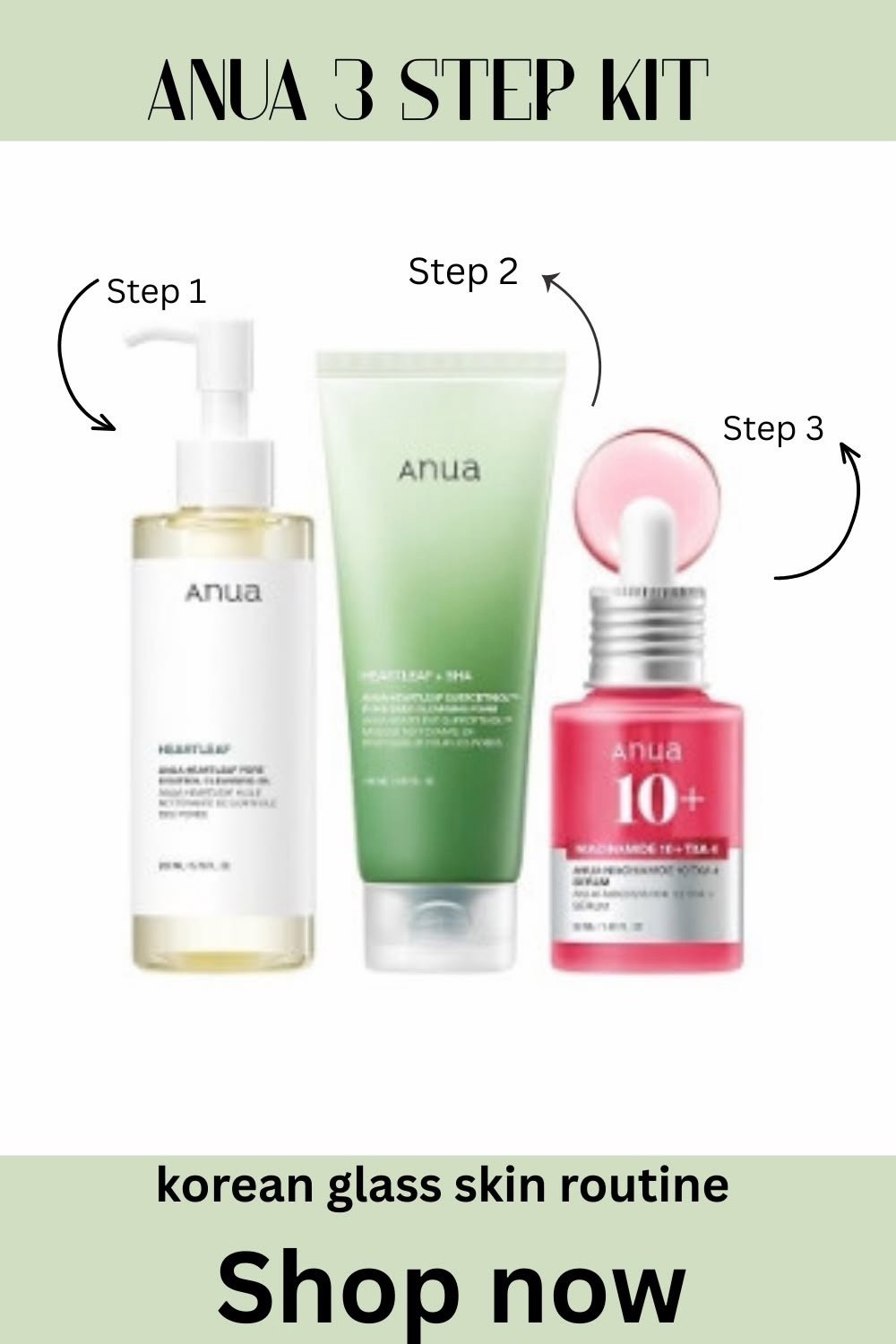 Coffret Anua – Routine soin douce et efficace