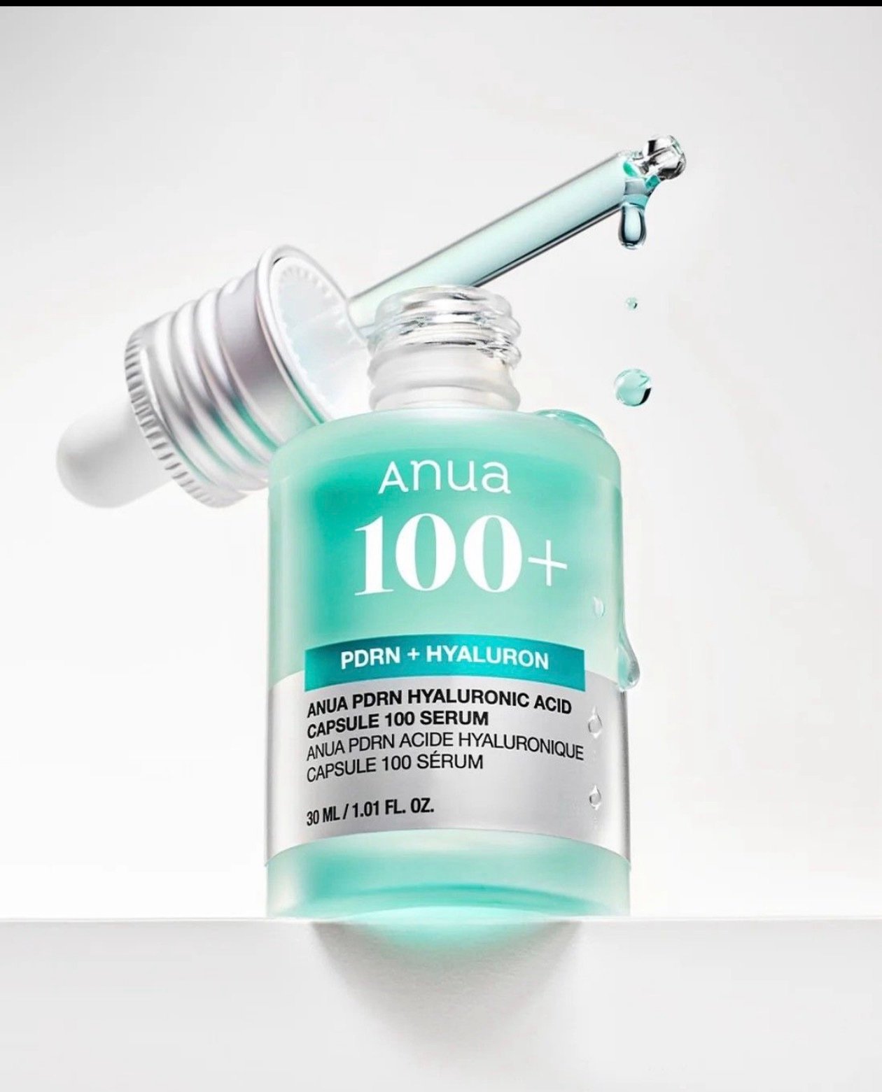 ANUA PDRN Hyaluronic Acid Capsule 100 – Sérum Hydratant & Anti-Âge (30 ml)