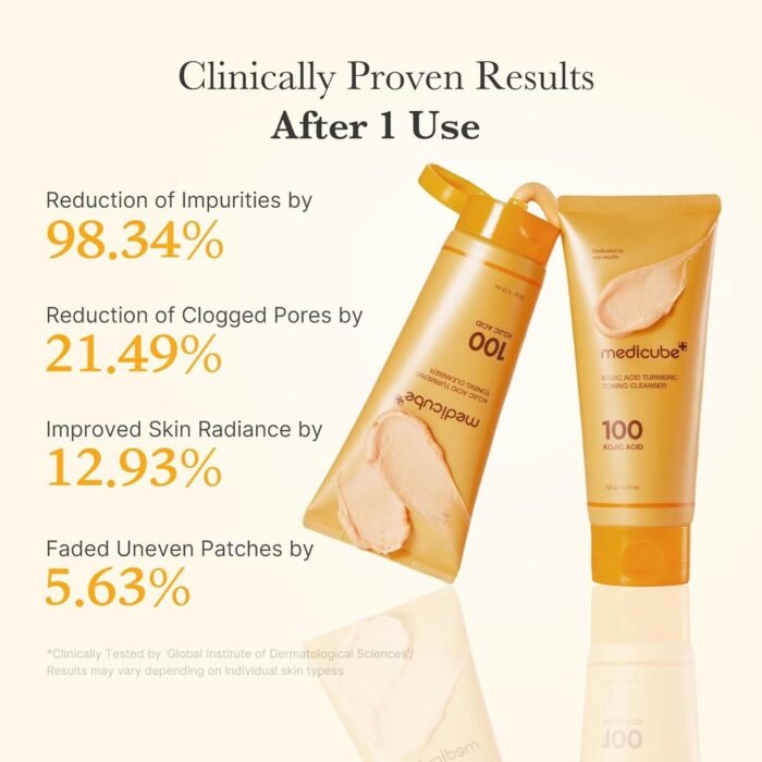 ✨ MEDICUBE Kojic Acid & Turmeric Toning Cleanser – Image 5