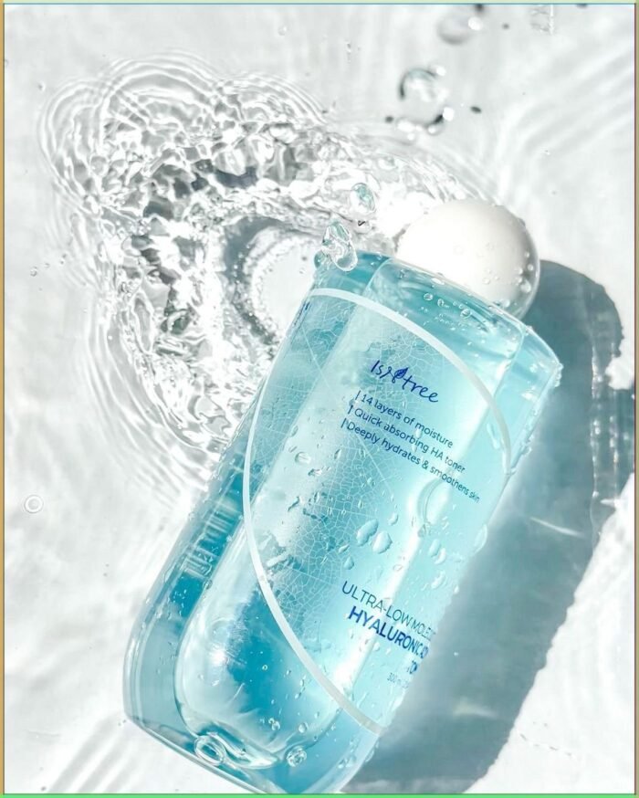 ISNTREE Ultra-Low Molecular Hyaluronic Acid Tonique Hydratant: – Image 2