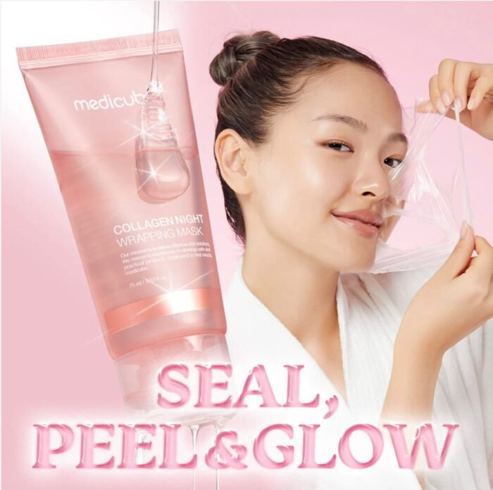 MEDICUBE Masque de nuit au collagène Night Wrapping: – Image 2