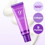 NUMBUZIN No.9 NAD+ 9 Peptides Dewy Sun Essence SPF50+ PA++++ – Image 2